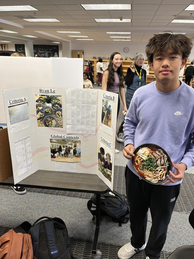 FOOD FRENZY!
Sophomore Ryan Le shows his love for his Vietnamese heritage by learning how to cook traditional meals.
"Learning about my ancestry was fun, my mom always made this food when I was young, so I wanted to try it." said Ryan
He had never cooked real food before in his life and really wanted to make it special by having his Vietnamese teach him directly.